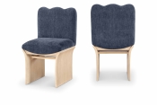 11067Navy-C Double Chair