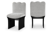 11068Grey-C Double Chair