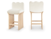 11071Cream-C Double Chair