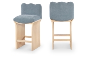 11071LtBlu-C Double Chair
