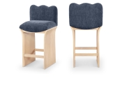 11071Navy-C Double Chair
