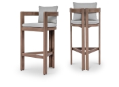 398Grey-C Double Chair