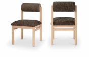 11051Brown-C Double Chair