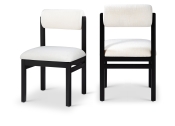 11053Cream-C Double Chair