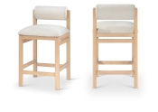 11086Cream-C Double Chair