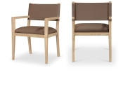 88016Brown-AC Double Chair