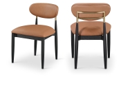 11017Cognac-SC Double Chair