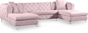 664Pink-Sectional