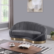 623Grey-Chaise alternate view 1
