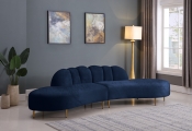 618Navy-Sectional alternate view 1