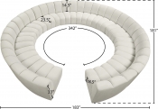 638Cream-12PC Dim