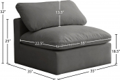 602Grey-Armless Dim