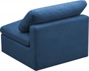 602Navy-Armless alternate view 3