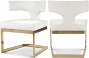 953White-C Double Chair