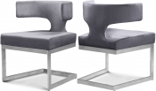 954Grey-C Double Chair
