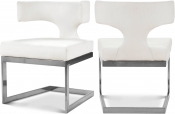 954White-C Double Chair