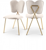 780Cream-C Double Chair