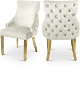 730Cream-C Double Chair