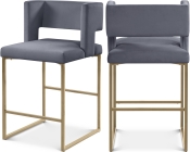 969Grey-C Double Chair