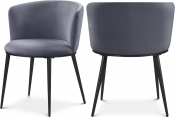 966Grey-C Double Chair
